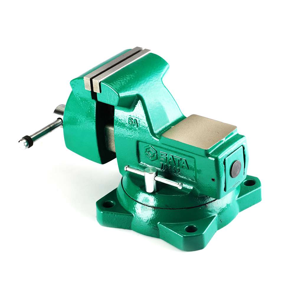 SATA Mechanics Bench Vise Made of Heavy-Duty Cast Iron 0