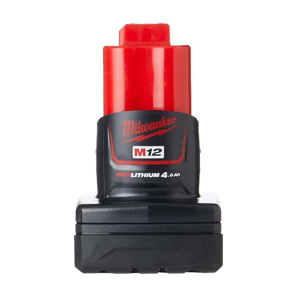 Milwaukee M12B4 RedLithium 12V 4Ah Li-Ion Battery 1