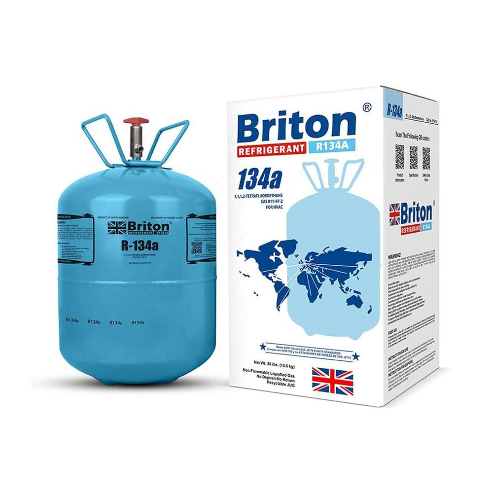 Briton Refrigerant GasBR-R134A 13.6 Kg Blue 0