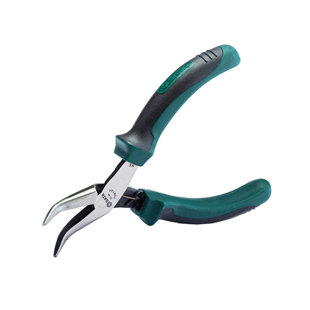 SATA 5" Mini Bent Nose Pliers 4