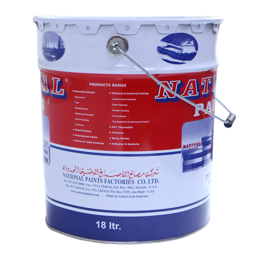 مستحلب تكسو كومباوند من ( National ) بأساس من (PVA) - لون (White) - حجم  (3.6L)  1