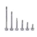 Marvel Self-Drilling Screws, #14 × 4" Hex Head, High Bite & Anti-Corrosion 2