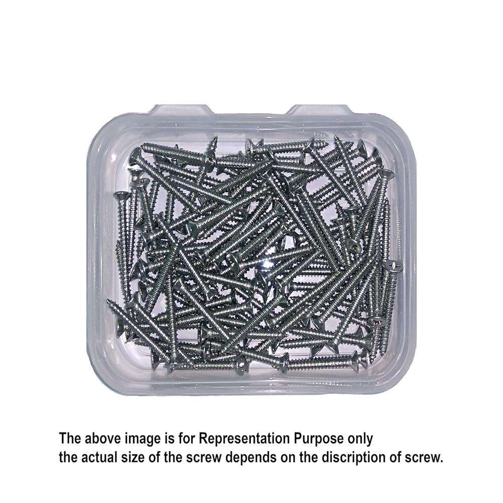 8 X 2" Self Drilling CSK Head Screw Per Pkt 2