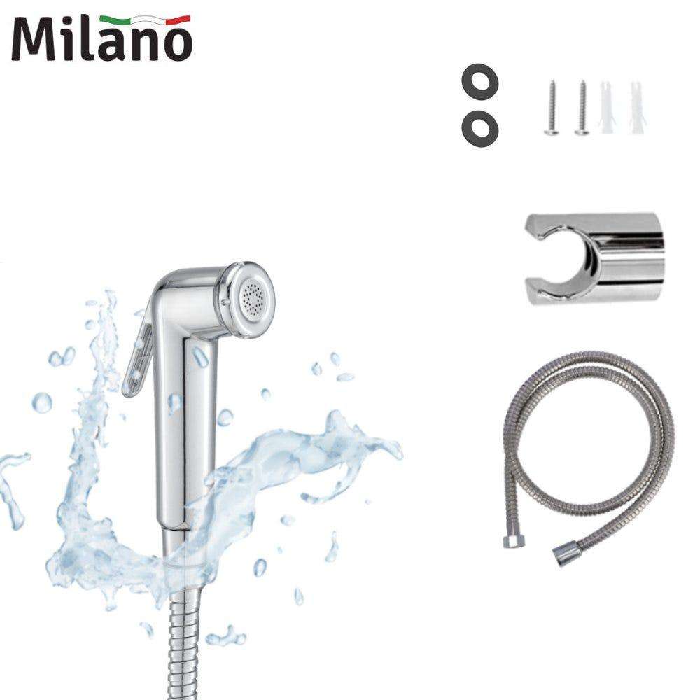 Milano Deluxe Plus 140200100224 Chrome Shattaf Set 4