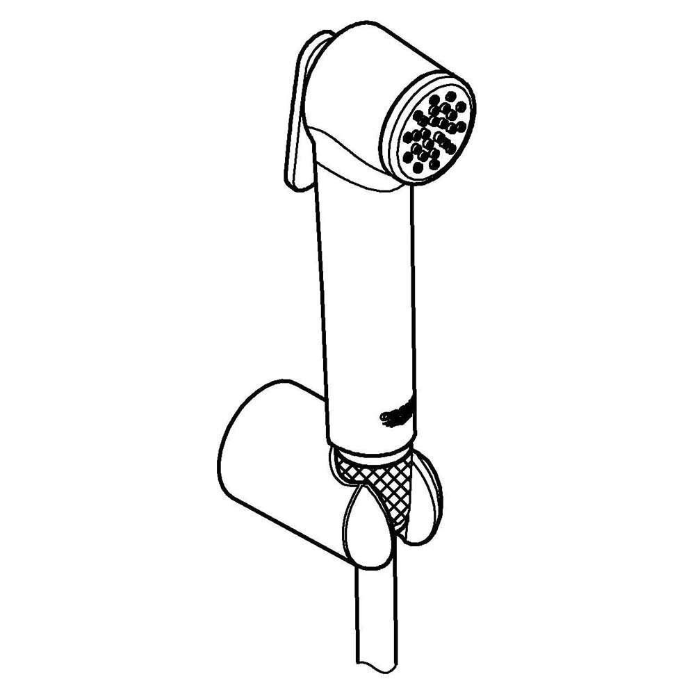 Grohe GH26356IL0 8l/min Tempesta-f Trigger 1 Spray 30 Wall Holder Set 3
