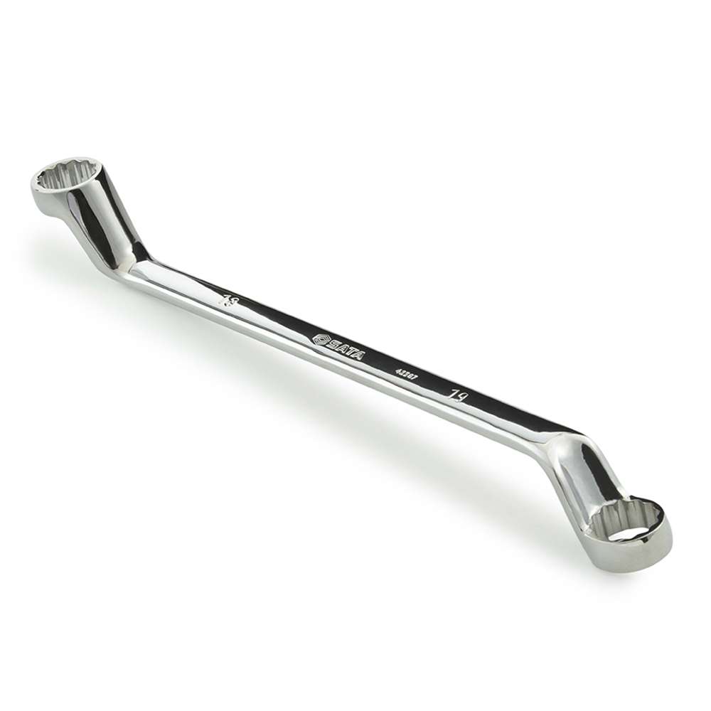 SATA ST42306 Deep Offset Double Box End Wrench 16 x 17mm 7