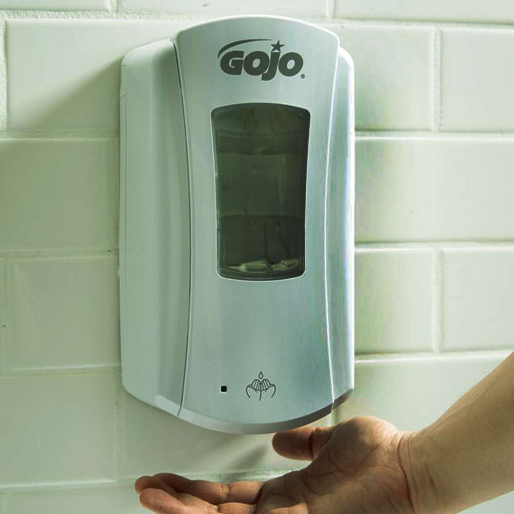 Gojo LTX ABS Plastic Touch Free Dispenser (Grey 1200 ml 3.05 Kg) 1