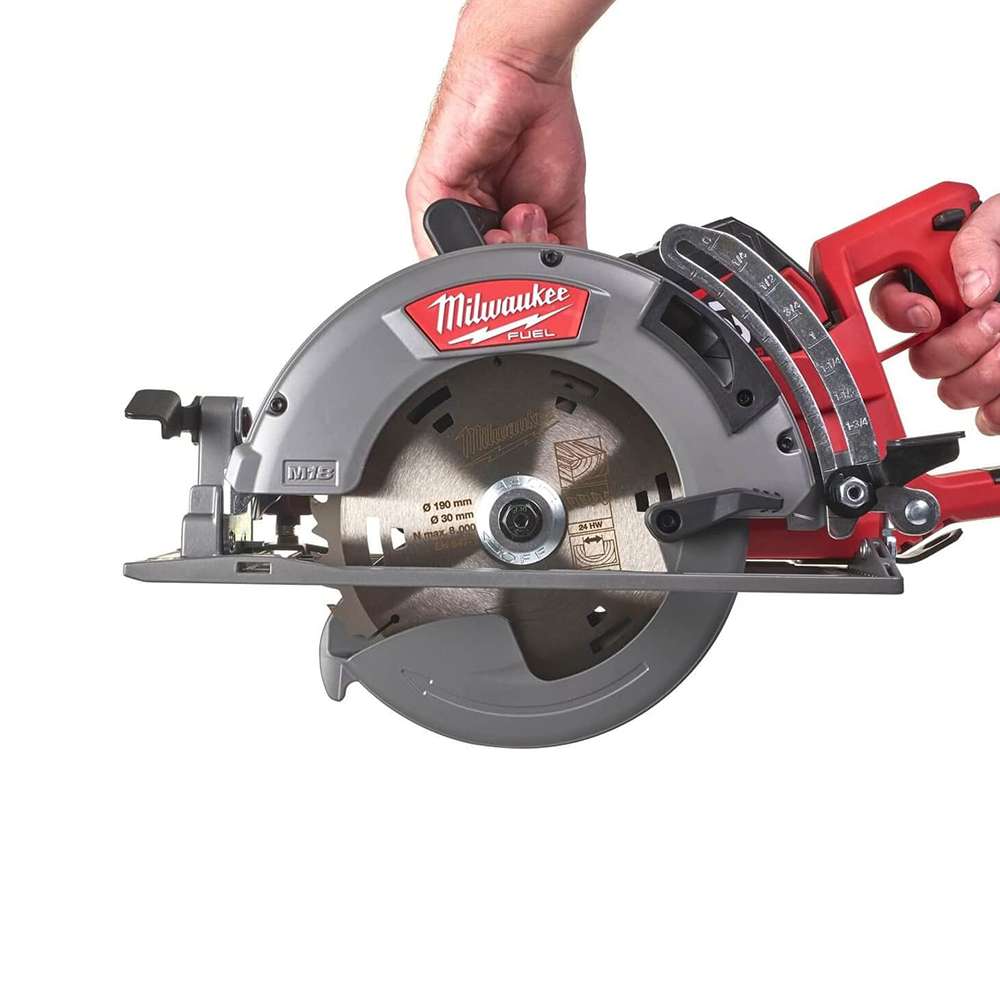 Milwaukee M18FCSRH66-0 M18 Fuel Rear Handle Circular Saw for Wood 1