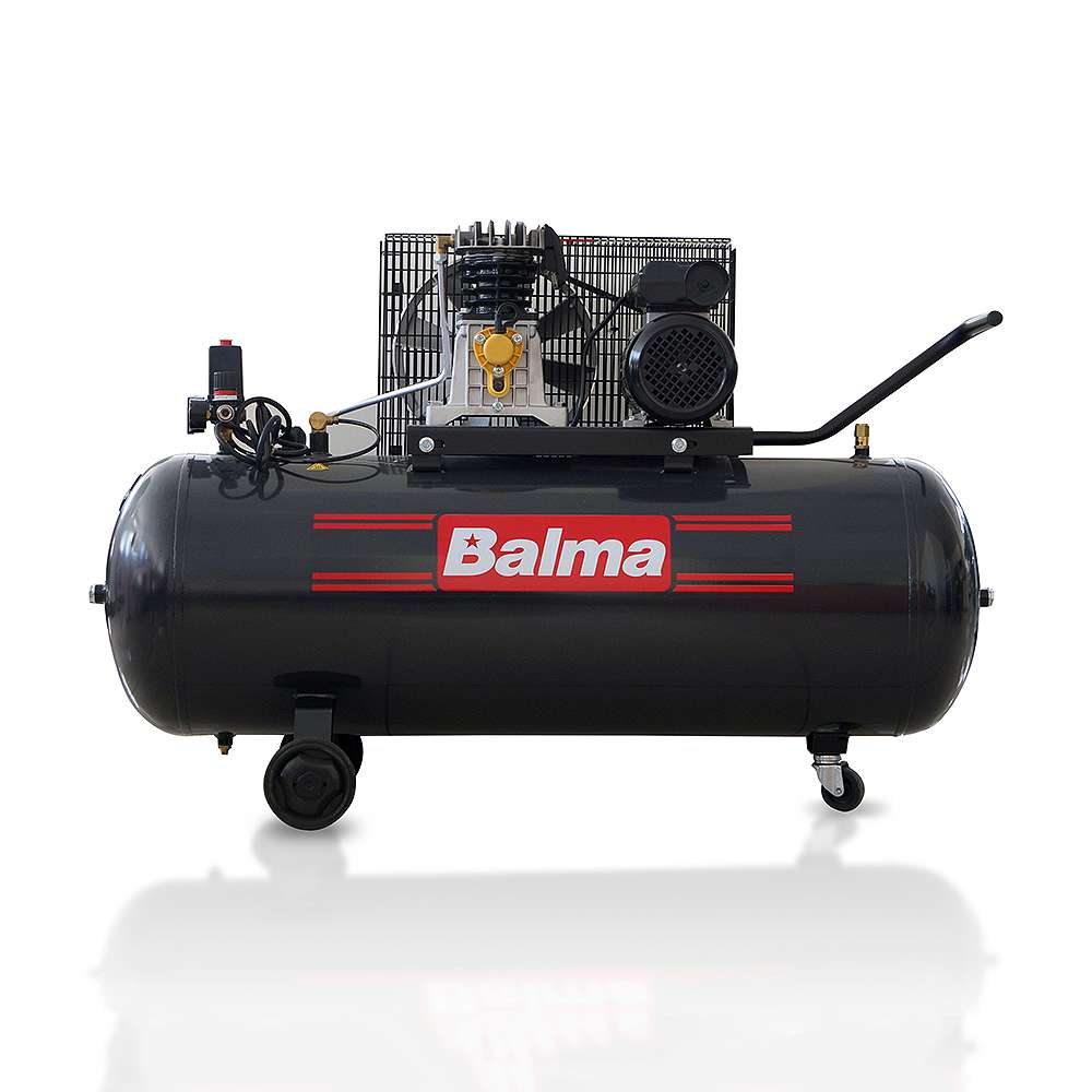 Balma Air Compressor B26B/200cm3 10 Bar 3 HP Black 0
