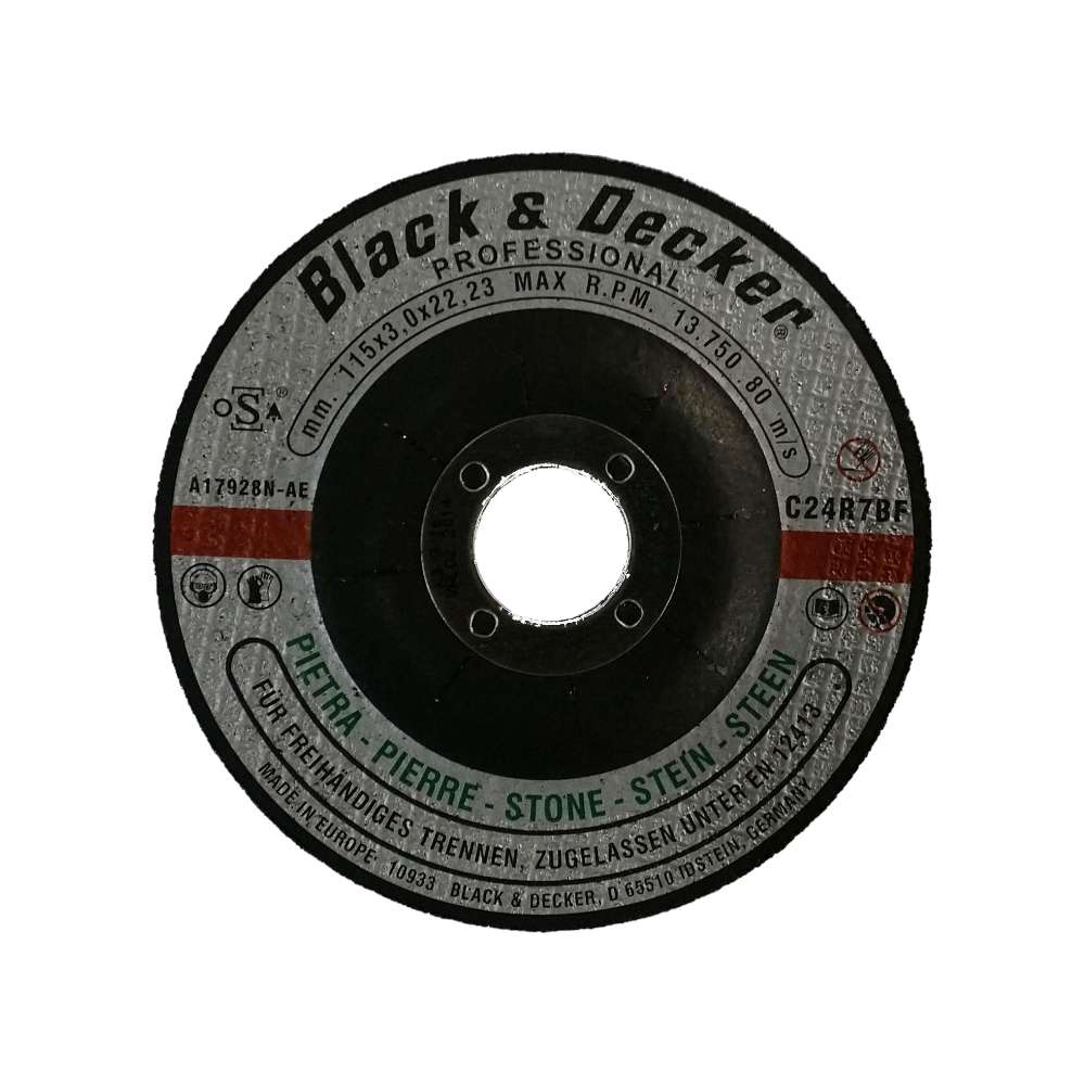 Black and Deccar 4.5" Steel Cutting Disc 0