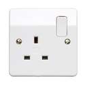 MK Electric 13A 2-Gang 2-Way Switch, Durable Mechanism, Clean Aesthetic, Reliable Action 0