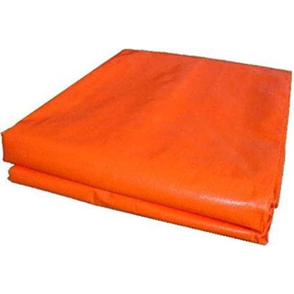 40 X 40MM Tarpaulin, Orange Silver 0