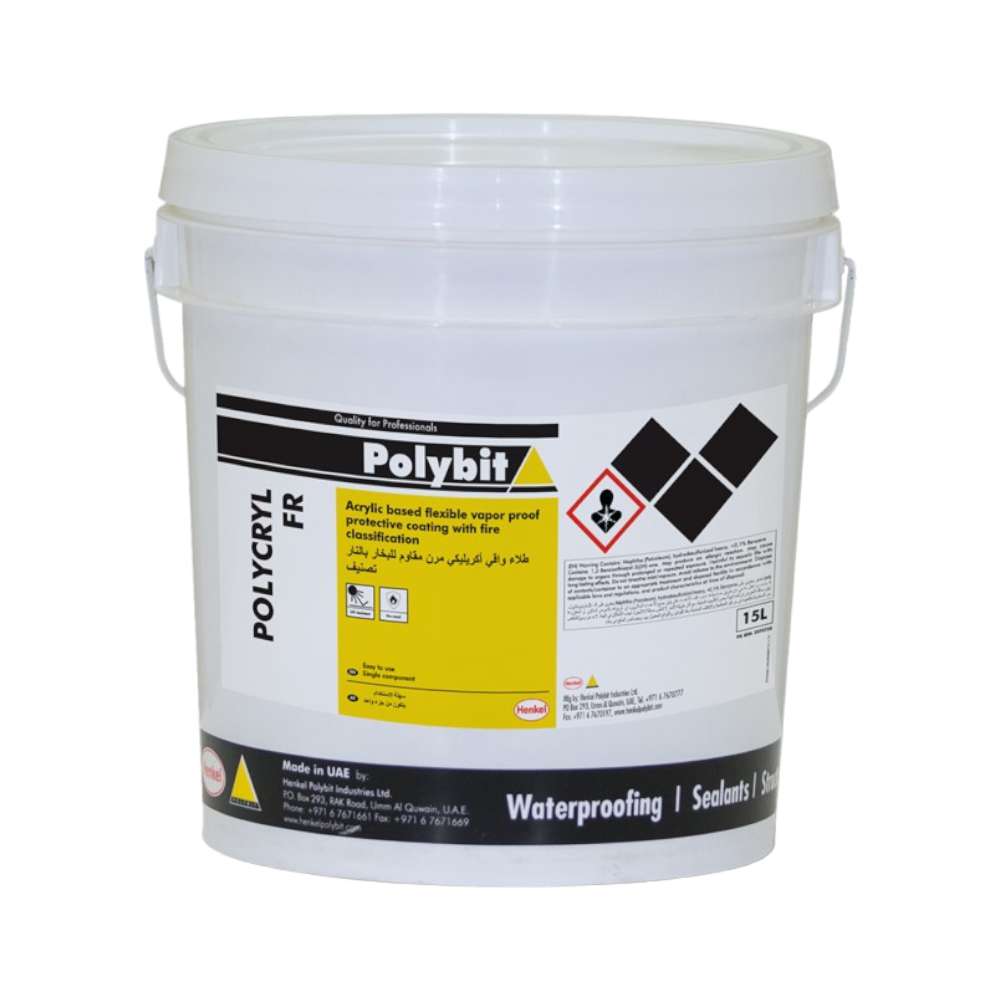 Henkel Polybit Polycryl FR Acrylic Coating 15L 0