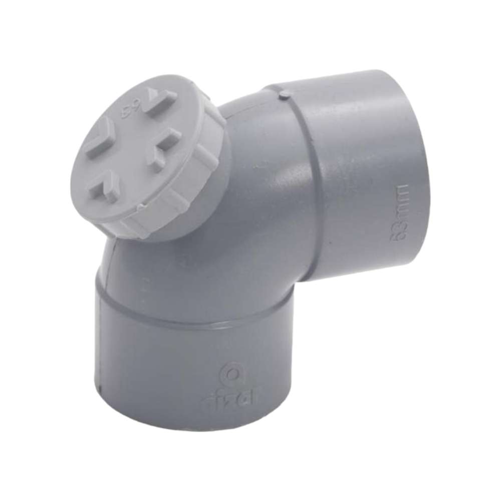Atlas 110mm x 90Deg UPVC Door Elbow - Per Pcs 0