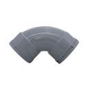 Atlas UPVC Elbow 90° 82mm, Rigid Chemical-Resistant, Smooth Radius, Low Loss 1