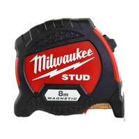 Milwaukee 8m Measuring Tape, Heavy‑Duty Jobsite Tape