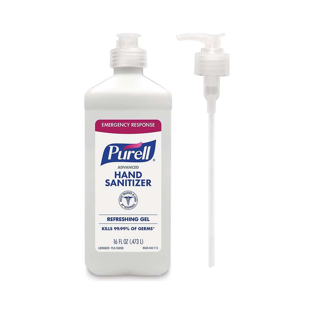 Purell Advanced Plastic Hand Sanitizer (Transparent 473 ml 0.45 Kg) 3