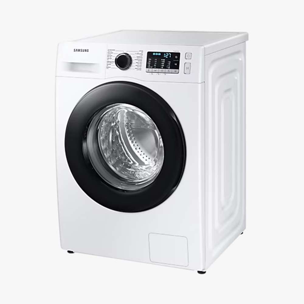 غسالة (Samsung) سعة (8Kg) ذات التحميل الأمامي باللون الأبيض بنظام البخار (Hygiene Steam) موديل (WW80TA046AE) 2