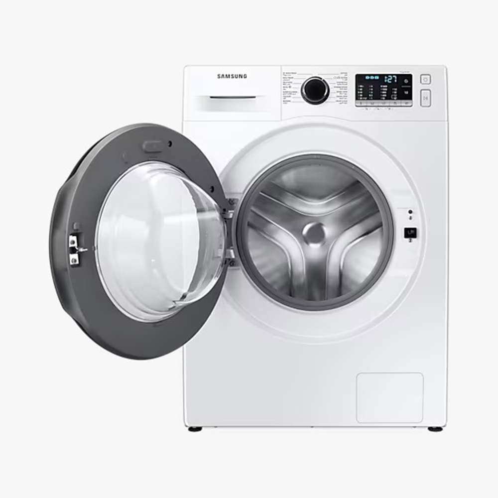 غسالة (Samsung) سعة (8Kg) ذات التحميل الأمامي باللون الأبيض بنظام البخار (Hygiene Steam) موديل (WW80TA046AE) 5