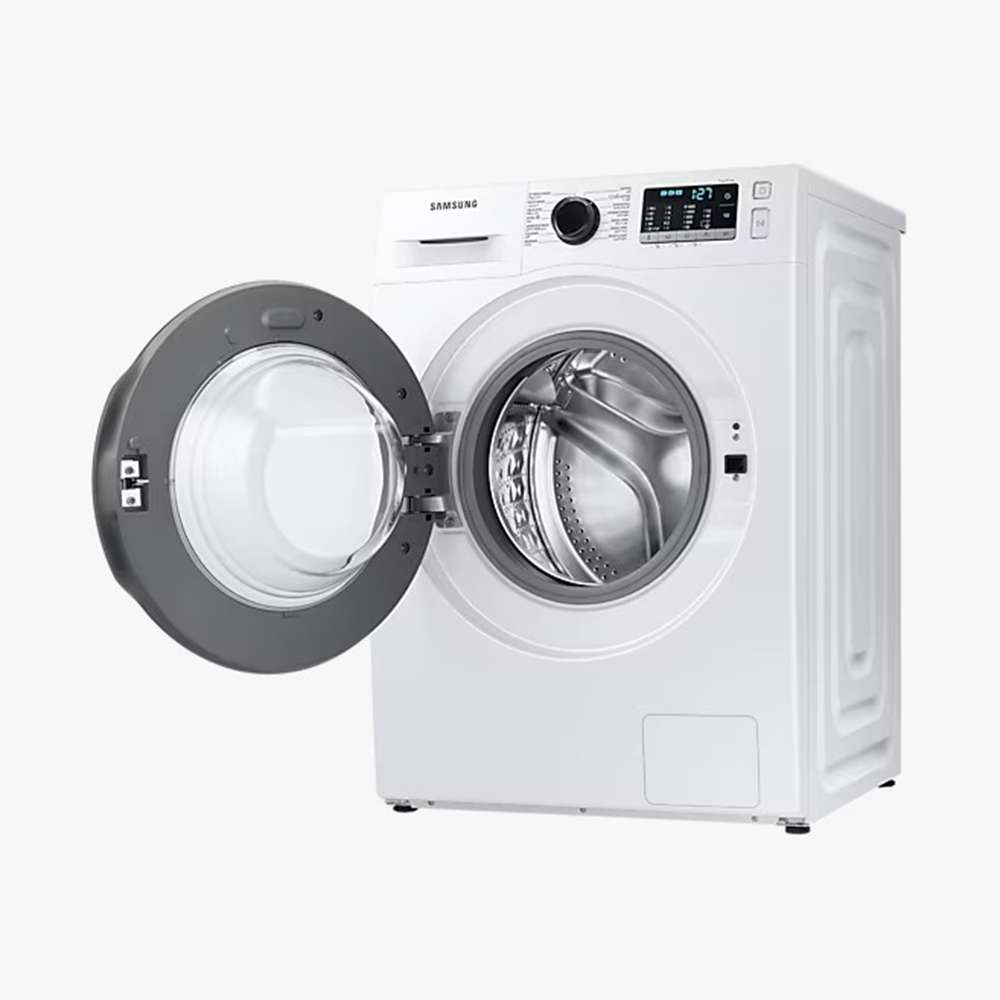 غسالة (Samsung) سعة (8Kg) ذات التحميل الأمامي باللون الأبيض بنظام البخار (Hygiene Steam) موديل (WW80TA046AE) 6