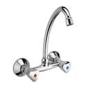 Milano Classic Sink Mixer Tap Wall Mounted 0