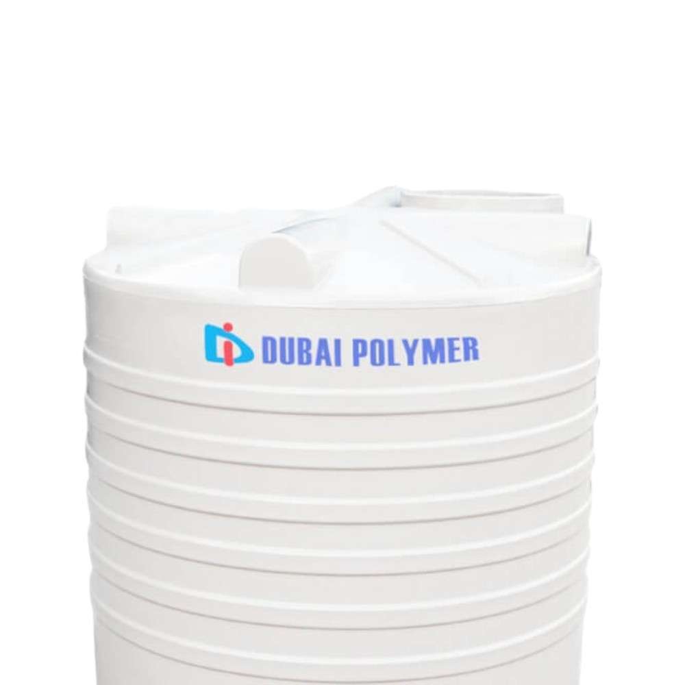 Dubai Polymer 1500 Gallon 3 Layer Vertical Water Tank 2