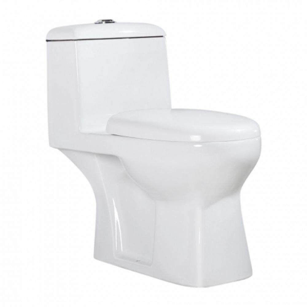 Milano European 140500100225 720 x 370 x 770mm Stainless Steel Water Closet with Seat Cover 0