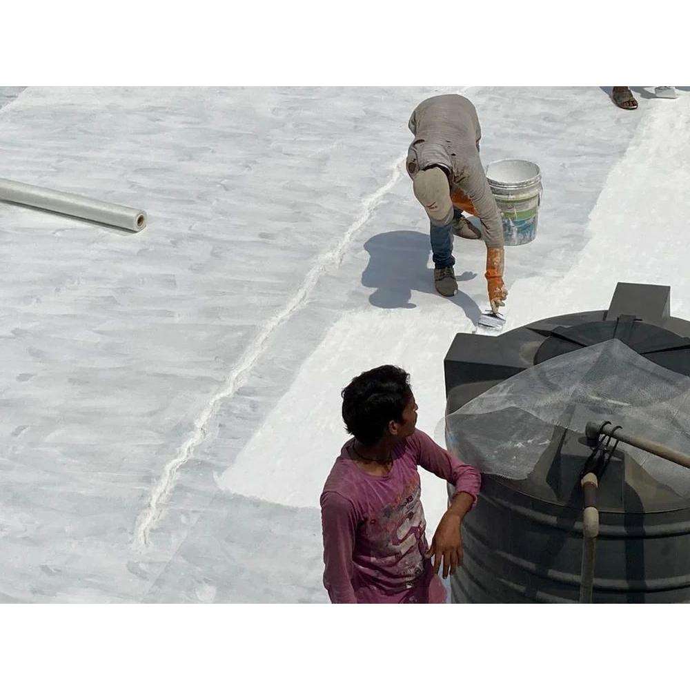 1m x 35m White Fiber Mesh 1