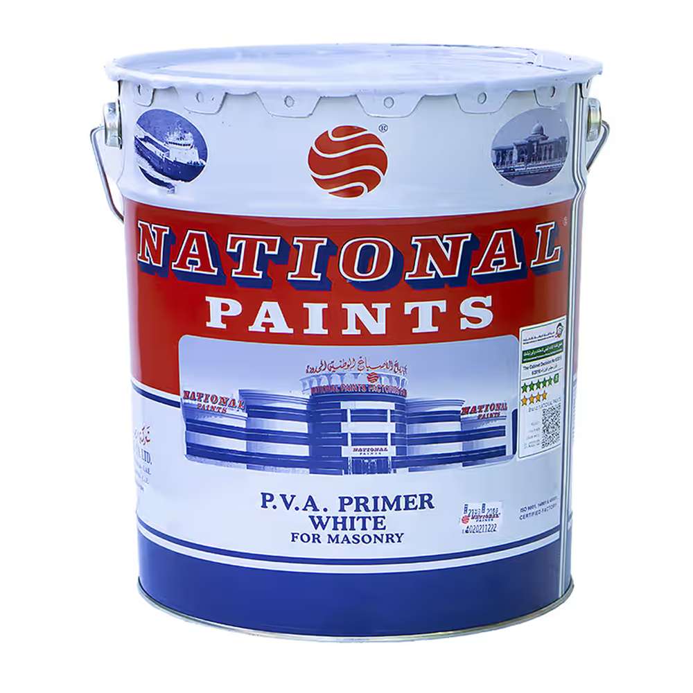 National Paints PVA Primer 18L White 1