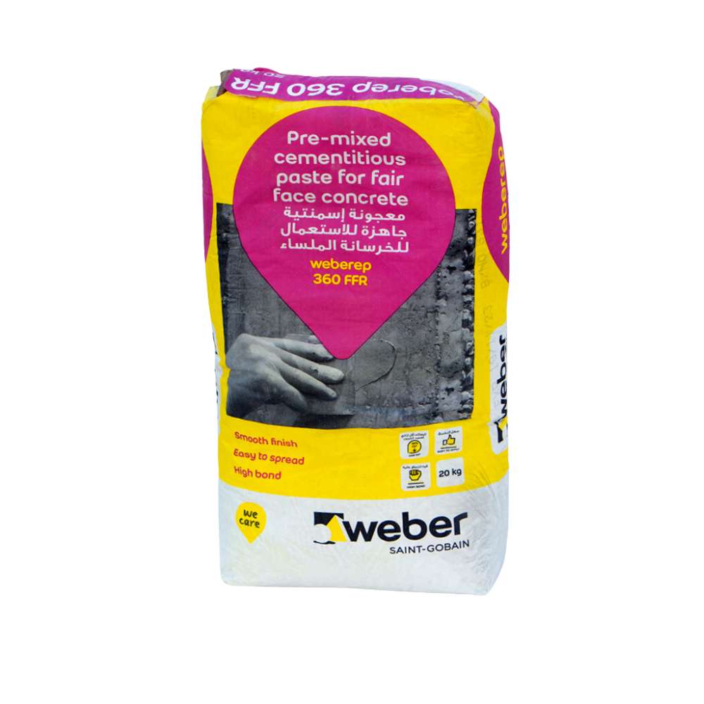 Weberep 360 FFR 20Kg Cementitious Repair Paste 0