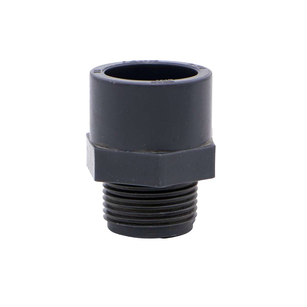 25mm PVC Male Thread Adaptor - Per Pcs 2