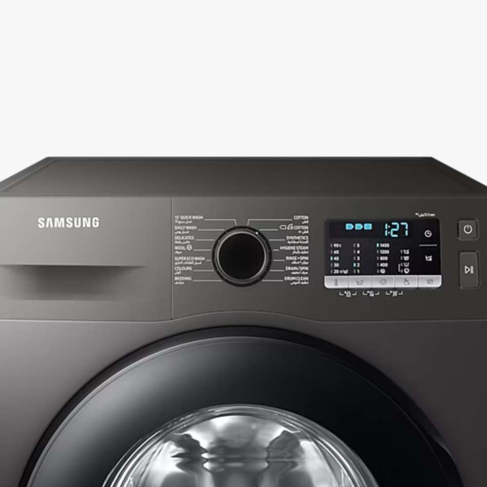 Samsung 8Kg Front Load Washer with Eco Bubble Platinum Silver - WW80TA046AX 4