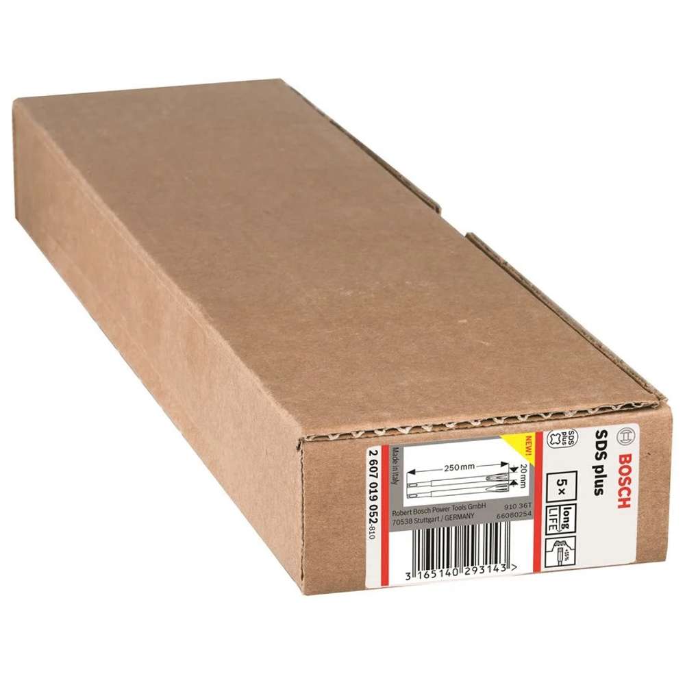 Bosch Professional 2607019052 SDS Plus Flat Chisel 20mm x 250mm Anti-Jamming & Fast Progress 3