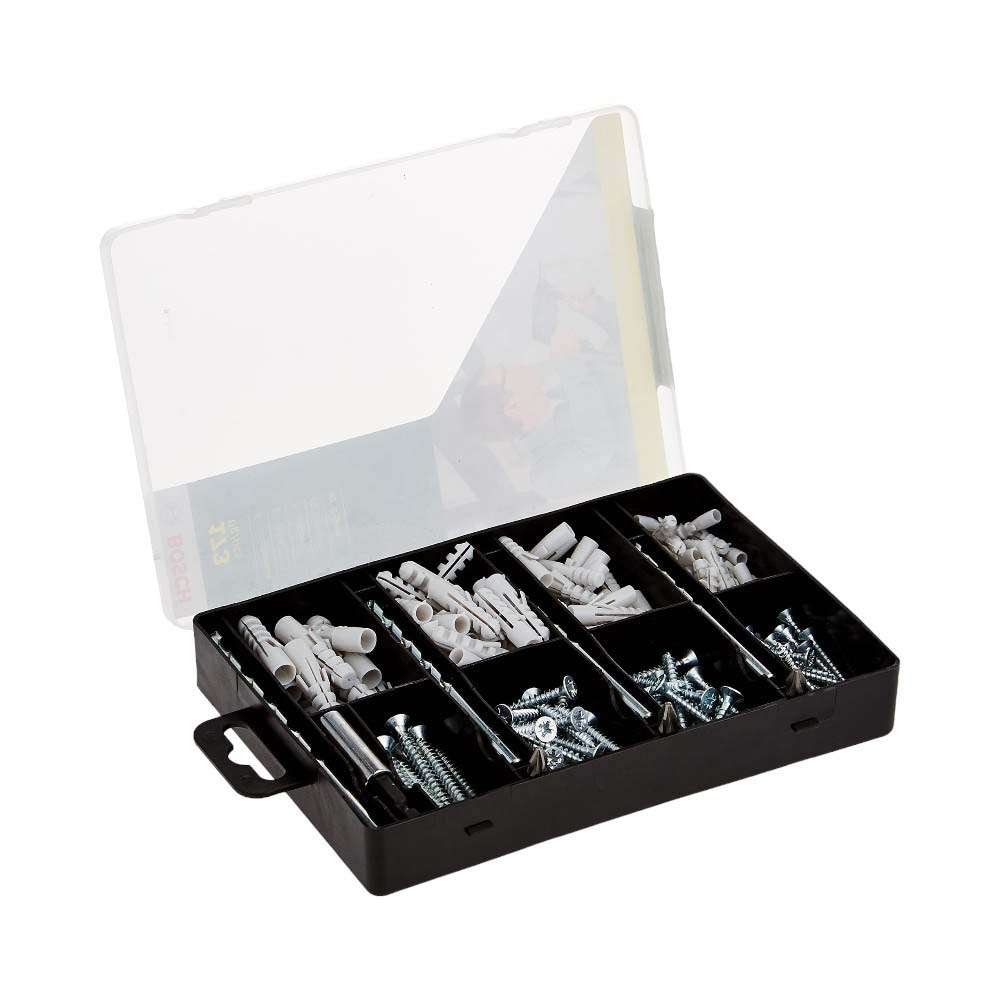 Bosch 2607019511 Fixing/Mounting Set - 173 Pcs 0