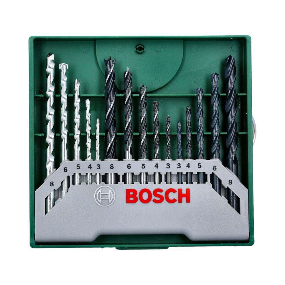 Bosch 2607019675 Mini X-Line Drill Bit - 15Pcs/Set 1