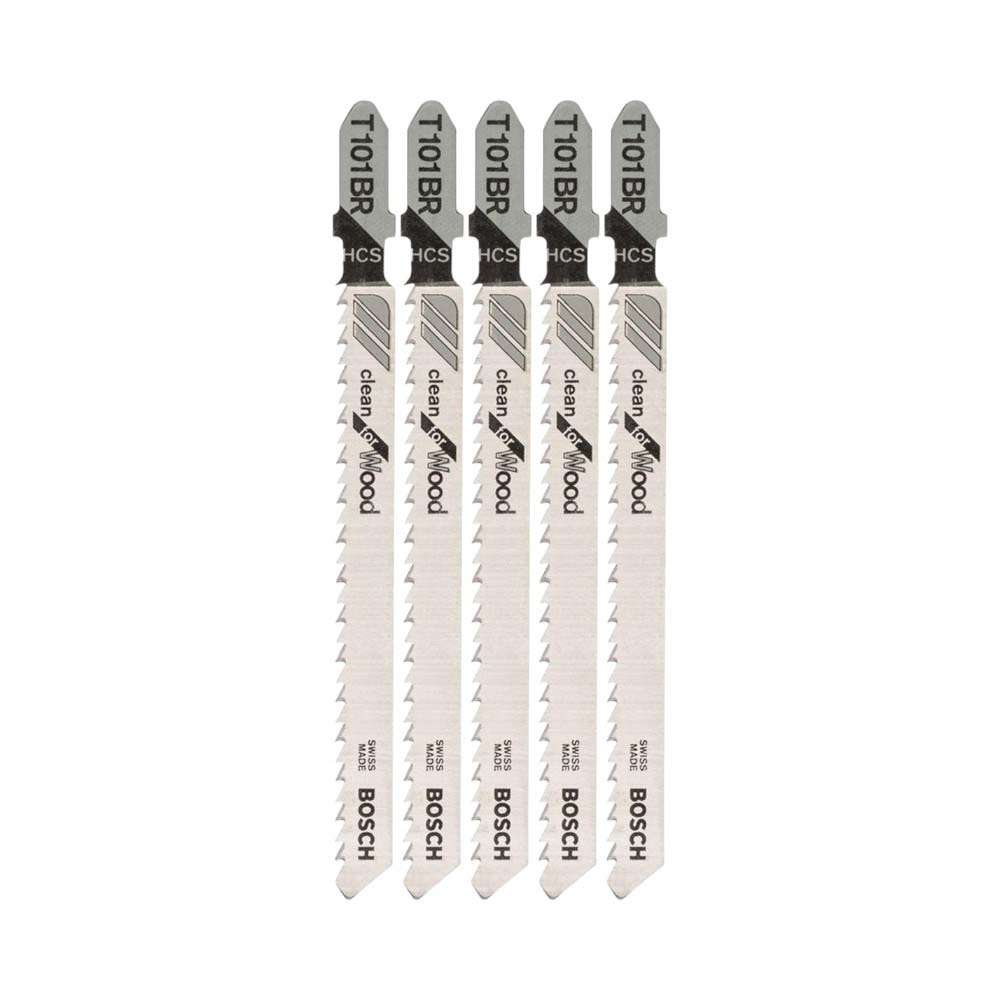 Bosch 2608630014 T101BR Wood Jigsaw Blade – 5 Pcs/Pack 0