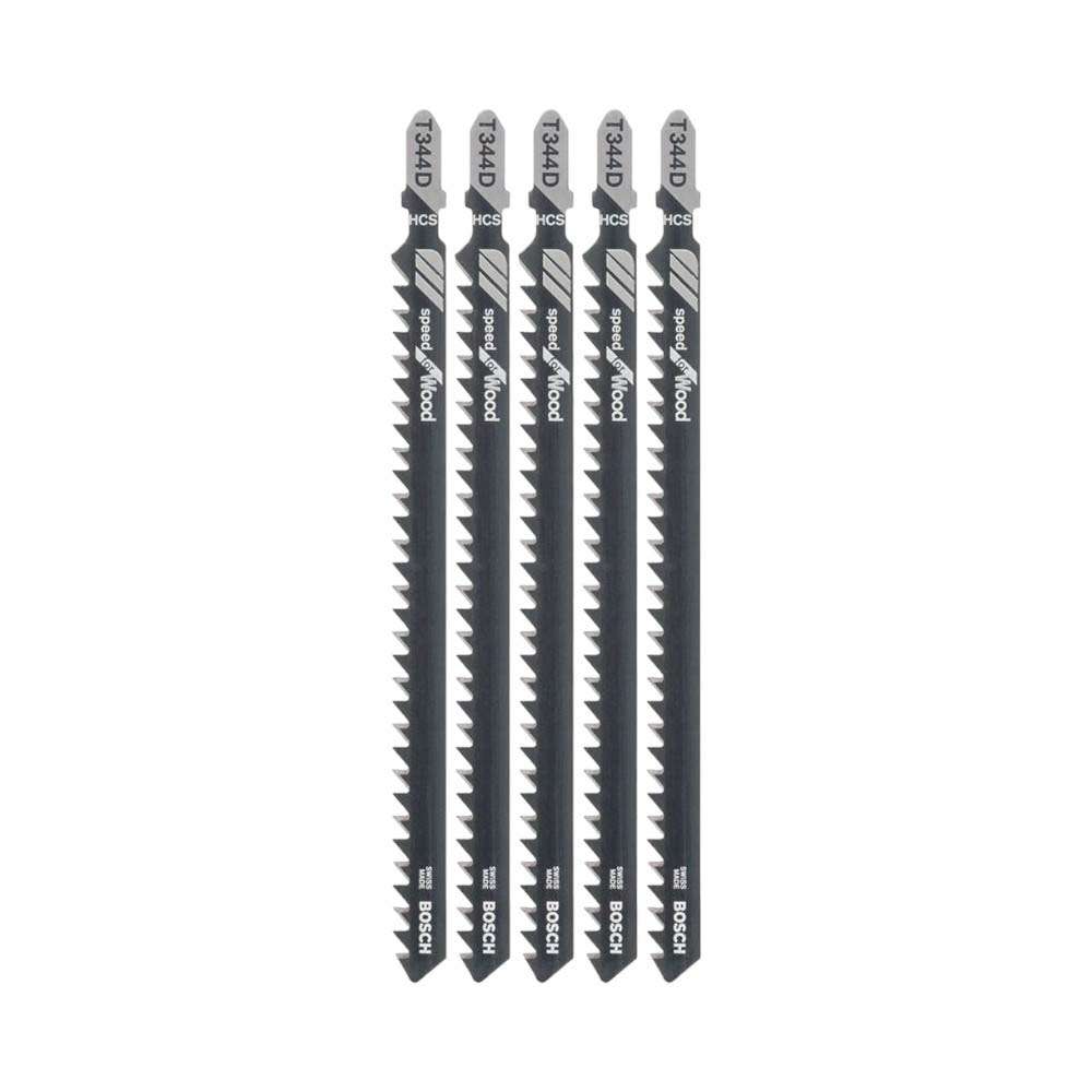 Bosch 2608633A34 T344 D Jigsaw Blade – 5 Pcs/Pack 0