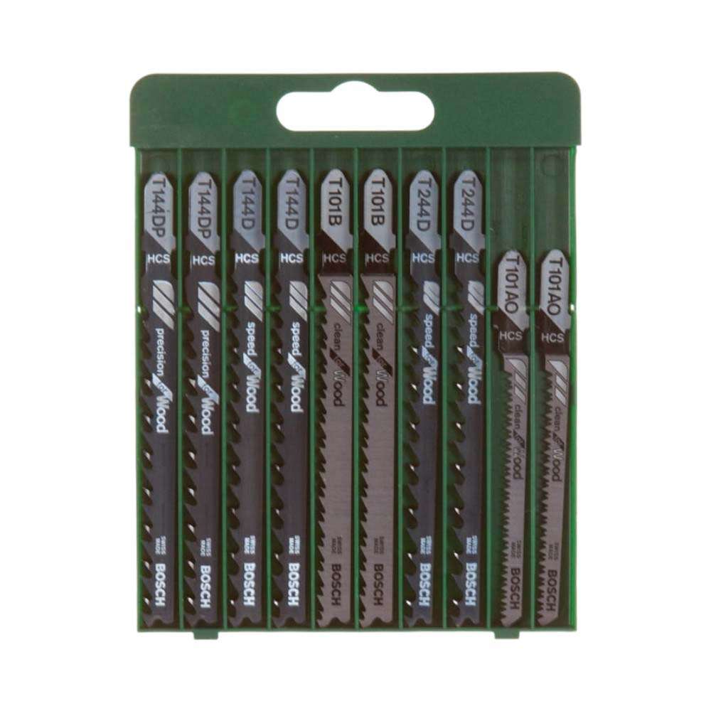 Bosch 2609256744 Jigsaw Blade Set – 10 Pcs/Set 0