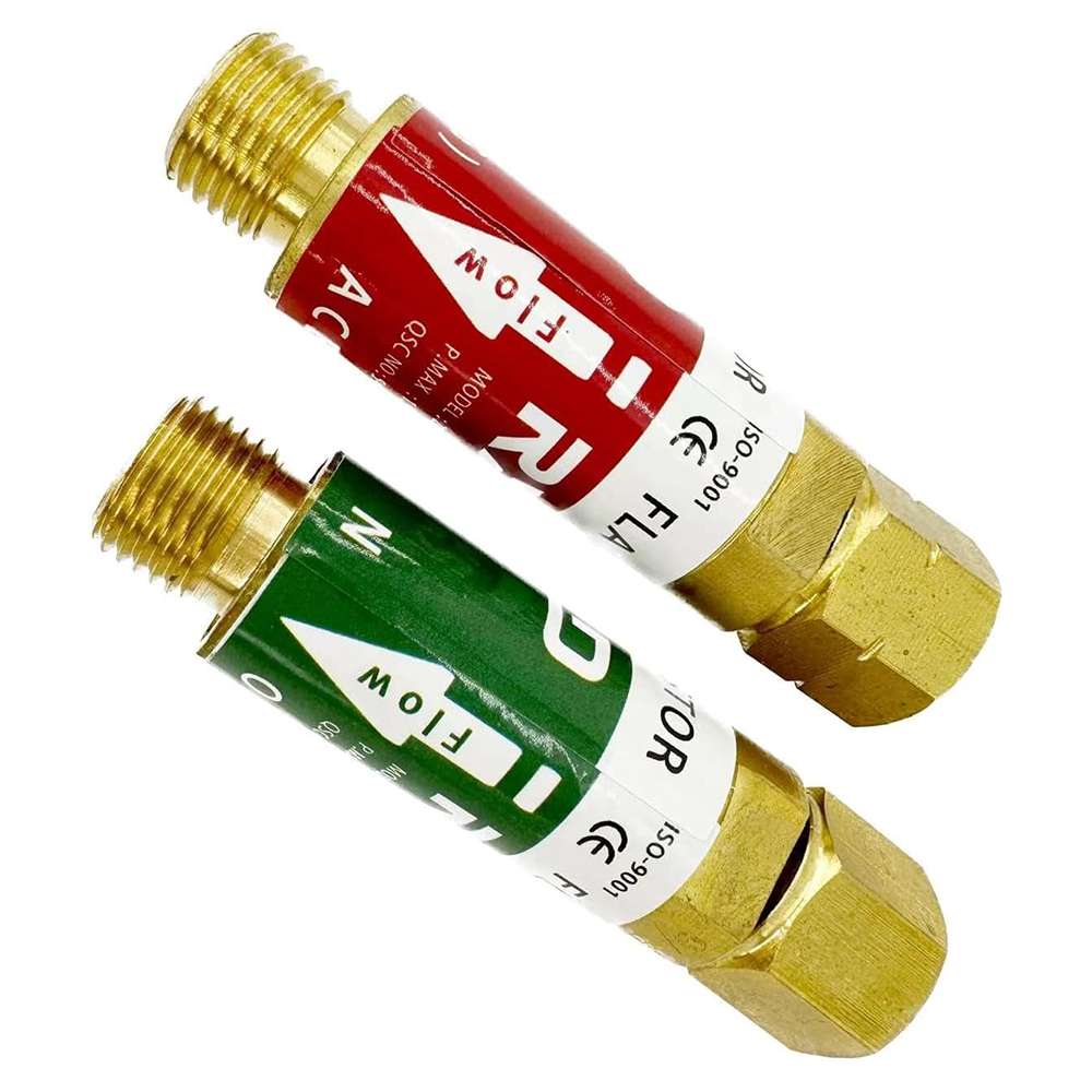 Flash Back Arrestor On Regulator Side Oxygen 2