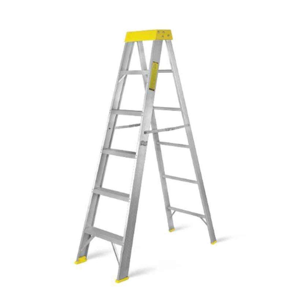 Topman 1.8M A Type 6 Step Aluminium Ladder 0
