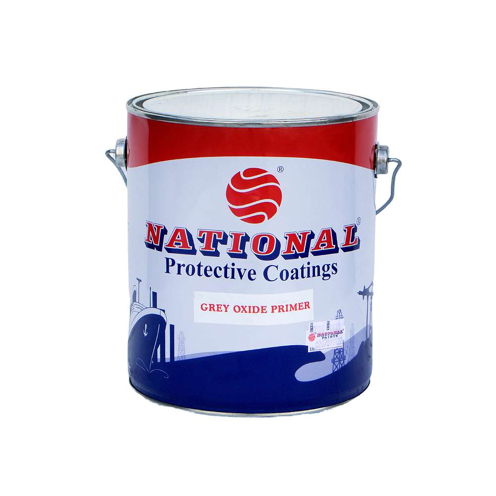 National Paints 4L Oxide Primer - Grey 0