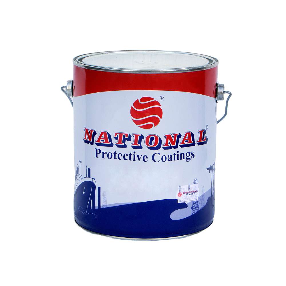 طلاء (Minitex) من (National) باللون الأبيض (White 800) سعة (4Ltr)  0