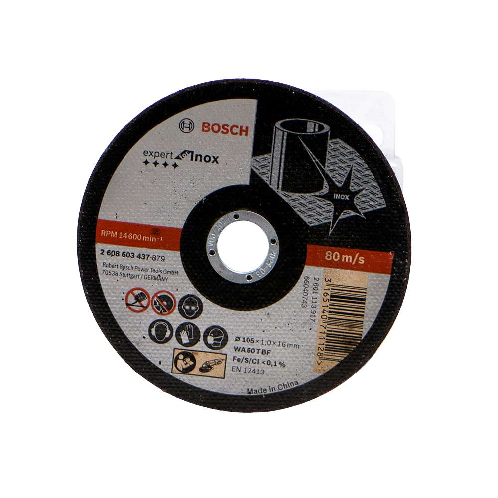 Bosch Inox Metal Cutting Disc 100 X 1mm - Per Pcs 0