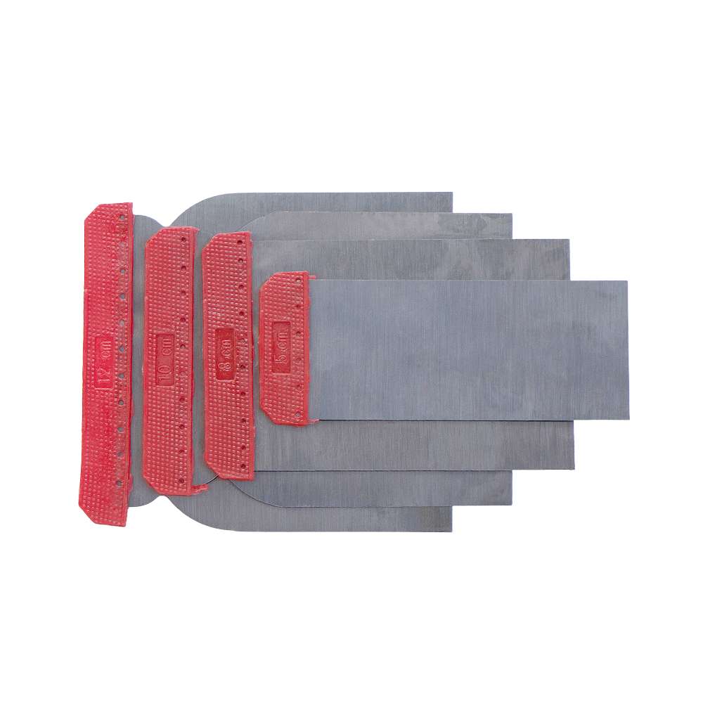 1 x 4 Stainless Steel Scrapper Set (50mm 80mm 100mm 120mm) 0