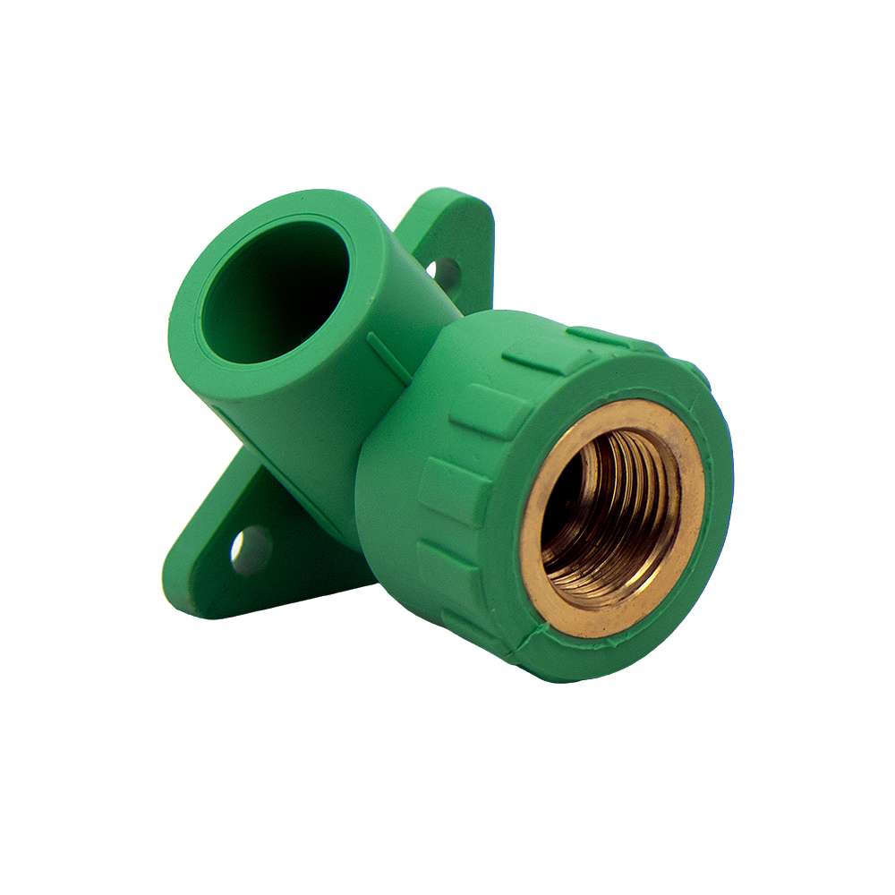 20mm PPR Wall Plated Elbow 1