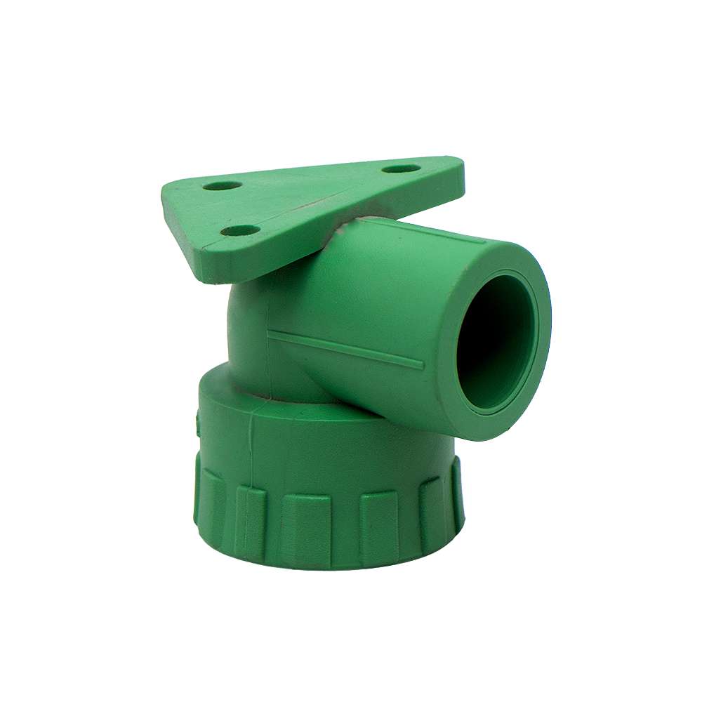 20mm PPR Wall Plated Elbow 2