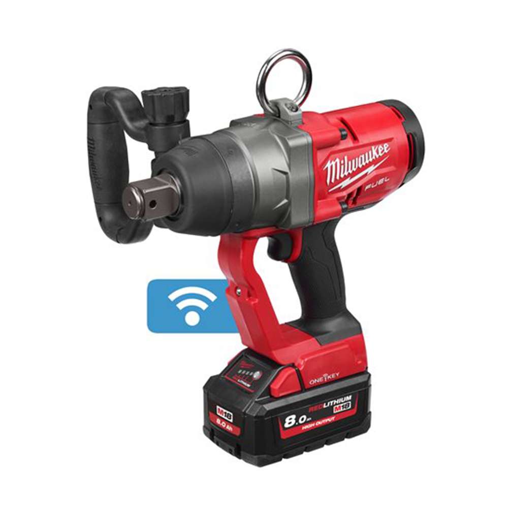 Milwaukee M18ONEFHIWF1-802X M18 1'' Fuel High Torque Impact Wrench  3