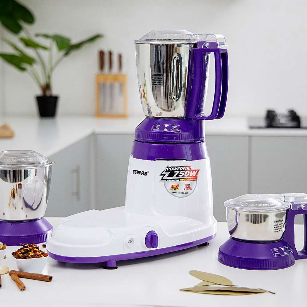 Geepas 3 In 1 Mixer Grinder 4