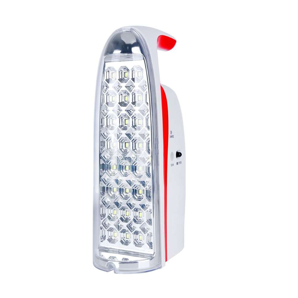 مصباح طوارئ (Geepas LED) قابل لإعادة الشحن يعمل 150 ساعة يحتوي 24 ليد (GE5571)  0