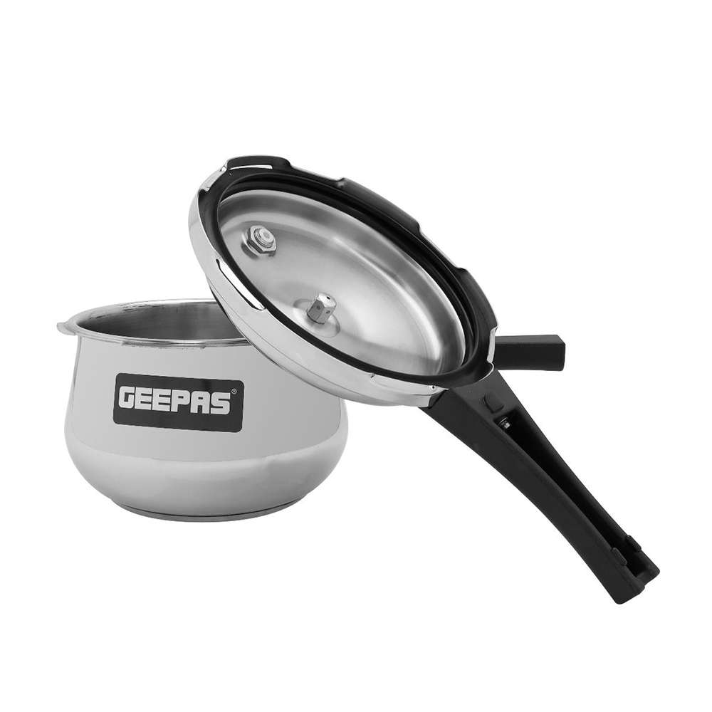 Geepas GPC35036 5 Litre Stainless Steel Pressure Cooker 1